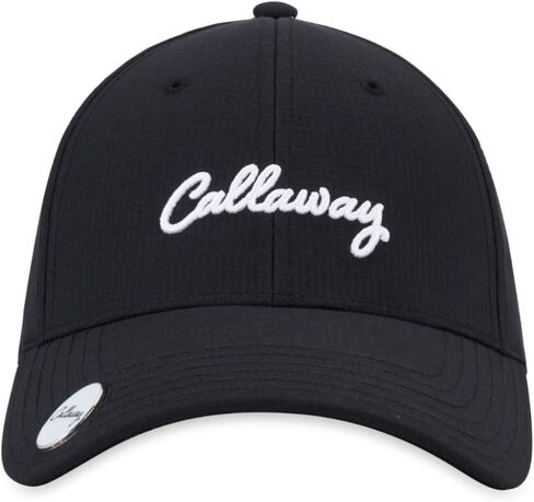 Callaway Womens Stitch Magnet Headwear (White/Red Plum) in Kuwait