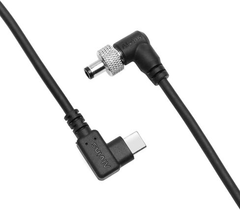 Alvin's Cables PD Type-C to Locking DC 5.5×2.5mm Fast Charging Power Cable for Atomos Ninja V, SmallHD 702 Touch Monitor 1M/39.4inches in Saudi Arabia