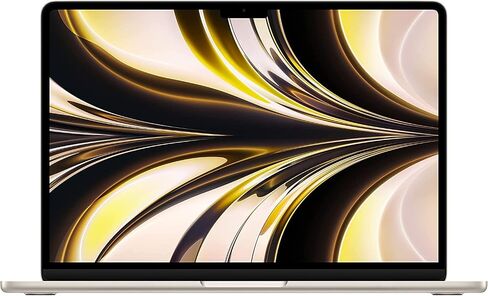 2022 Apple MacBook Air مع شريحة Apple M2 (13 بوصة، ذاكرة الوصول العشوائي 16 جيجابايت، تخزين SSD سعة 256 جيجابايت) (QWERTY English) منتصف الليل (متجدد) in Kuwait