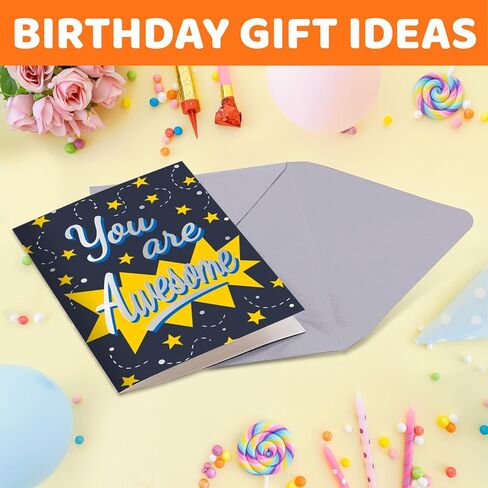 HAPPYPOP 11-12 Year Old Birthday Socks - 2014 2015 Birthday Gifts for Tween Boys Girls with Greeting Card in Saudi Arabia