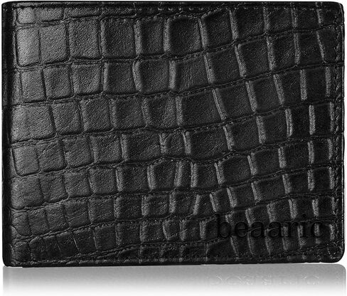 Men’s Leather Wallet – RFID Blocking Bifold Wallet for Men, Slim & Stylish with 15 Card Slots, ID Window & Extra Capacity Billfold, Gift Box Included – Brown, Gift for Him in Kuwait