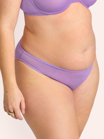 Smart & Sexy Women's Mesh & Lace Cheeky Brief Panties, Available in Multi Packs in Saudi Arabia