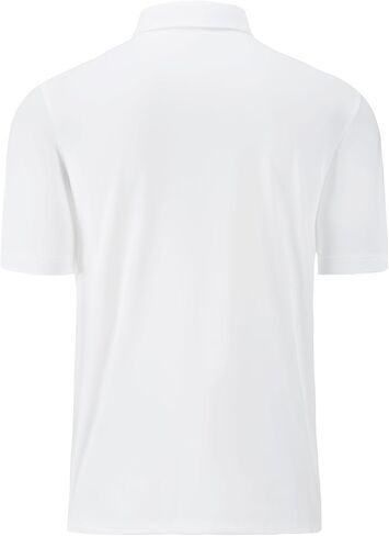 رجال الجولف بولو قميص الرطوبة فاقة الجافة Fit Performance Sport Pin مخططة قصيرة الأكمام قمصان الجولف للرجال in Kuwait