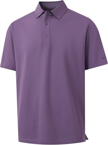 M Maelreg Golf Tirts for Men Pique Pique Performance Moisture Wicking Lightweight Collared Mens Polo قمصان قصيرة in Saudi Arabia