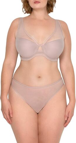 Smart & Sexy Women's Mesh & Lace Cheeky Brief Panties, Available in Multi Packs in Saudi Arabia