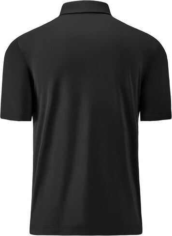 رجال الجولف بولو قميص الرطوبة فاقة الجافة Fit Performance Sport Pin مخططة قصيرة الأكمام قمصان الجولف للرجال in Kuwait