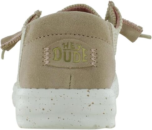 Hey Dude Wendy Corduroy Leo Gray مقاس 11، أحذية نسائية، أحذية بدون كعب للسيدات، مريحة وخفيفة الوزن in Saudi Arabia