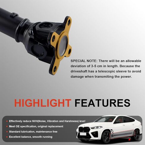 Axle Driven Transmission Shaft, Suitable 2005-2010 For BMW X3 2.5i 3.0i Xi xDrive25i xDrive25si xDrive30si, Replace Number 26207502968 26207525969 26207526677 in Saudi Arabia