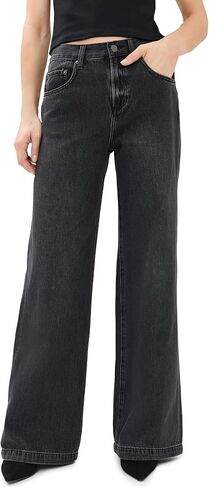 Pistola Denim Women's Jadyn Low Slung Palazzo Jeans in Kuwait