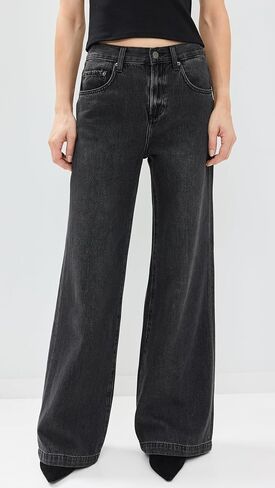Pistola Denim Women's Jadyn Low Slung Palazzo Jeans in Kuwait
