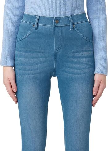 HUE Women's Ultra Soft High Waist Denim Capri Leggings in Saudi Arabia