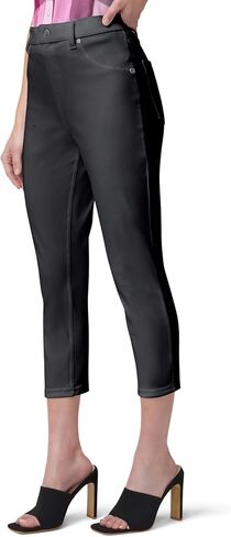 HUE Women's Ultra Soft High Waist Denim Capri Leggings in Saudi Arabia