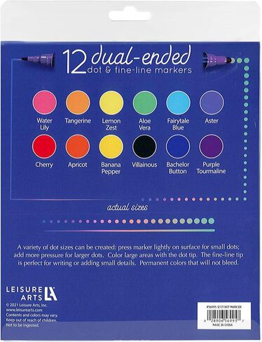 Leisure Arts Dot Art Animal Color Book, 5"x7", Dot Art, Dot Marker Book, Dot Art Activity Book, Dot Book, Dot Coloring Book, Dot Paint Book, Dot Art Book, Dot Markers Coloring Book in Saudi Arabia
