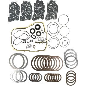 6T40E 6T45E Transmission Master Rebuild Kit w/Friction Plates Fits for Buick LaCrosse 10-11, Chevy Captiva Sport/Cruze/Equinox/Malibu 10-11, Pontiac G6 08-09 Replace OE 6T40E 6T45E