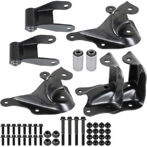 labwork Leaf Spring Shackle & Bracket Kit Set Rear Replacement for Ford Ranger 1986-1997