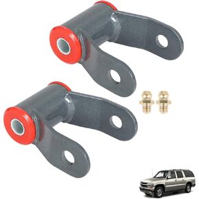 2IN LIFT SHAKLE KIT استبدال 1988-2018 Silverado 1500/Sierra 1500/Suburban 1500/K5 Blazer/Yukon 1500/Tahoe 1500 710520