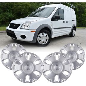 مجموعة Hubcaps بديلة لعام 2010-2013 Ford Transit Connect ، أغطية عجلة 15 بوصة من 10 إلى 13 فورد Transit Connec
