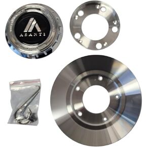 ASANTI FS LUXURY FORGED WHEELS Black AB CAP SNAP IN (MC/CH/GB/CH) - 1002-84DR