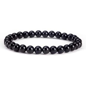 Cherry Tree Collection - Small, Medium, Large Sizes - Gemstone Beaded Bracelets For Women and Men - 6mm Round Beads