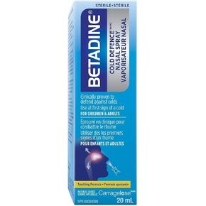 for Betadine Defence Nasal Spray, 20ml (Packaging May Vary)