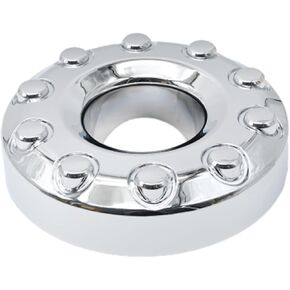 استبدال غطاء غطاء محور العجلات الأمامية لـ 05-17 Super Duty F450 Dialy Chrome 10 ، بديل لـ Ford Super Duty F550 يحل محل 5C3Z1130NA