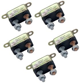 12V Universal Automatic Reset Stud Type Circuit Breaker 30A, Lengthwise Bracket 1Pack (30A) in Kuwait