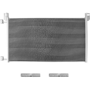 Air Conditioning A/C Condenser Compatible with Cadillac Escalade ESV; Chevrolet Silverado 1500/2500/3500, Suburban 1500/2500/3500, Tahoe; Hummer H1, H2