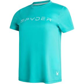 Spyder Women's Short Sleeve Active T-Shirt - UPF 50+ Lightweight Performance Jersey Tee with Scoop Neckline (Sizes: S-XL)