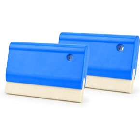 EHDIS Window Tint Tools,2PCS Soft Wool Felt Squeegee for Window Tint Protective and Vinyl Wrap Film Installation, Felt squeegees for Signmaking Applications PPF Tools for Dry/Wet Use