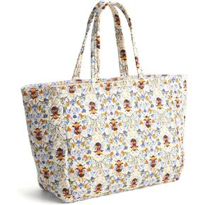 Vera Bradley Premium Cotton Knollton Travel Tote Bag, Bee Garden