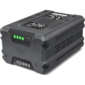 Replacement for Kobalt 80V Battery: 3.5Ah Lithium ion Compatible with Kobalt 80 Volt Max Batteries KB2580-06 KB680-06 KB580-06 KB280-06 for Cordless Power Tools