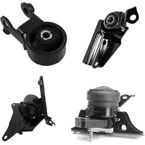4Pcs Engine Motor Mount Compatible with Toyota Yaris L4 1.5L 2006-2011, 2015-2017 Transmission Mount Set, Replace A4254 A62087 A62044 A4237