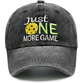 Pickleball Hat,Adjustable Embroidered Washed Baseball Cap for Men Women in Saudi Arabia