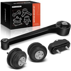 A-Premium 4PCS Engine Motor Mount Transmission Mount and Torque Strut Mount Set Compatible with Buick Lucerne & Cadillac DTS, 2006-2011, 4.6L, Automatic Transmission, Replace# 20760909, 20760908