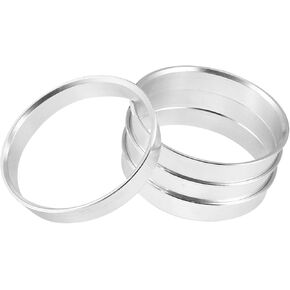 4pcs OD 56.1mm إلى ID 54.1mm Aluminium Car Hub Rings Centric Rings Rings Bore Center مواد متينة
