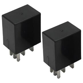 8T2T-14B192-BA RELAY 2 PCS ، 30A 12VDC 5 PIN SPDT Automotive Relay Presidents for Ford (محدد)