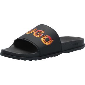 Hugo Men Logo Big Slide Sandals