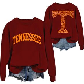 Tennessee Preppy Style Sweatshirt, Unisex