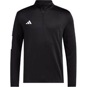 adidas Half Zip Aeroready Golf Jacket L Black-white