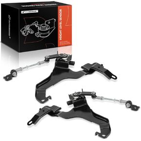 A-Premium Ride Height Level Sensor Compatible with Lexus LS460 2007-2010 2012-2013, RWD, Front Driver and Passenger Side, 2-PC Set