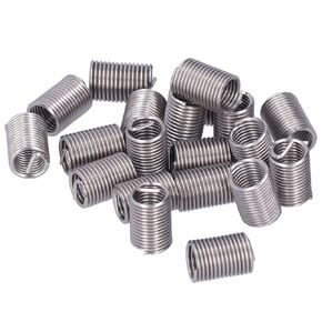 20pcs Thread Repair Insert, M12 x 1.75 Stainless Steel Wire Inner Thread Inserts Coiled Wire Helical Screws Stripped Stripped Thread Rethread Repair Male Female Convert(2D)