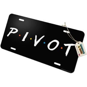GRAPHICS & MORE Friends Pivot Novelty Metal Vanity Tag License Plate