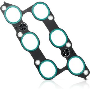 MOTOALL 12673300 Engine Lower Intake Manifold Gasket Fit for Chevrolet Traverse for GMC Acadia 2010-2017 for Buick Enclave XTS 09-16 Replaces 12590958 MS19966