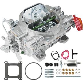 1407 Carburetor Replacement for Performer 750 CFM Square Bore 4 Barrel Air Valve Secondary with Manual Choke