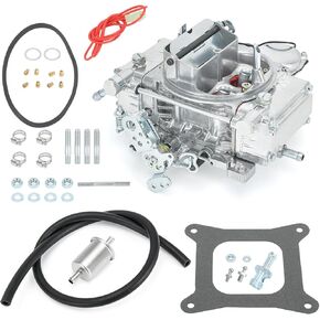 CARBURETOR FIT FOR HOLLEY QUICE FUEL BRAWLER 750 CFM Brawler diecast مع الثانوية الميكانيكية ، الاختناق الكهربائي ، طراز 4150 استبدال#BR-67213 (750 CFM)