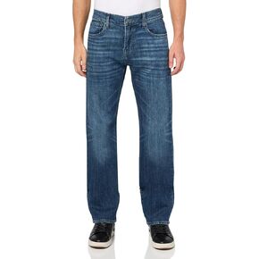 7 For All Mankind Men's Austyn Squiggle Relaxed Fit Jeans