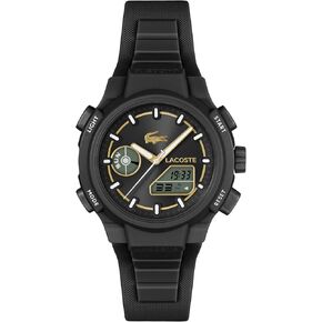 Lacoste LC33 Women's Analog Digital Watch, Silicone Strap, Contemporary, Sporty - Premium Fashion Timepiece - Gift for Her, 40mm