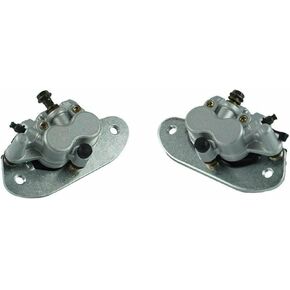 Left Right Rear Brake Calipers Compatible for YAMAHA Wolverine YXE70 YXE80 2016-2019 Viking 700 Rhino 700 YXM700 YXR700,1XD-2580W-00-00,1XD-2580V-00-00