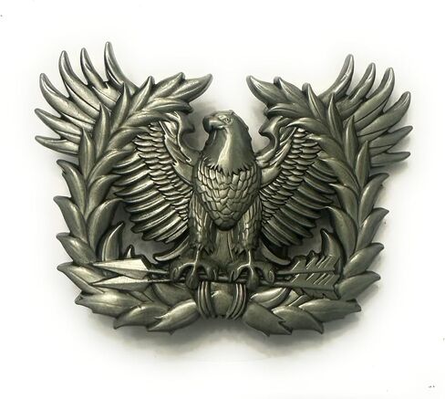 Warrant Officer Eagle Rising Traditional Belt Buckle in Saudi Arabia