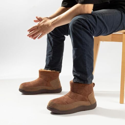 RockDove Men's Fireside Faux Suede Thermal Bootie in Kuwait